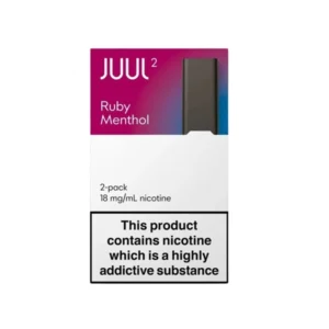 JUUL 2 Ruby Menthol Pods UK UAE Original Replacement Pods