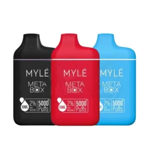 MYLE Meta Box 5000 Puffs 20mg Disposable Vape UAE Original Rechargeable Vape