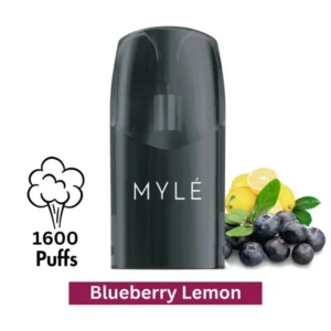 MYLE V5 Blueberry Lemon Pods UAE Original Replacement Pods