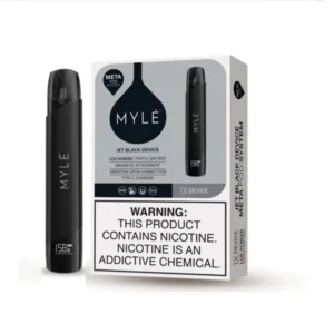 MYLE V5 Jet Black Device UAE Original Closed Pod Vape Kit
