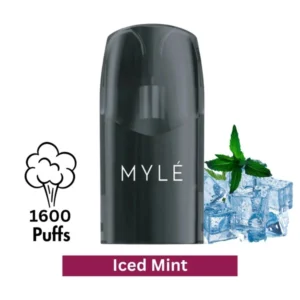 MYLE V5 Iced Mint Pods UAE Original Prefilled Pods