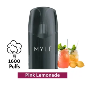 MYLE V5 Pink Lemonade Pods UAE Original Replacement Pods