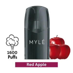 MYLE V5 Red Apple Pods UAE Original Replacement Pods