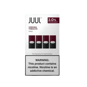 JUUL Virginia Tobacco Pods 3% UAE Original Pre-Filled Vape Pods