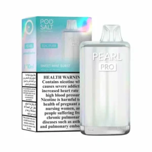 Pod Salt Pearl Pro 10000 Puffs 20mg Rechargeable Disposable Vape UAE