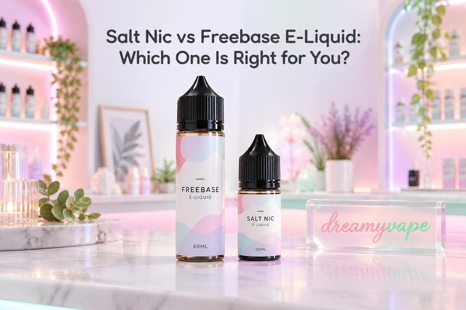 salt nic vs freebase