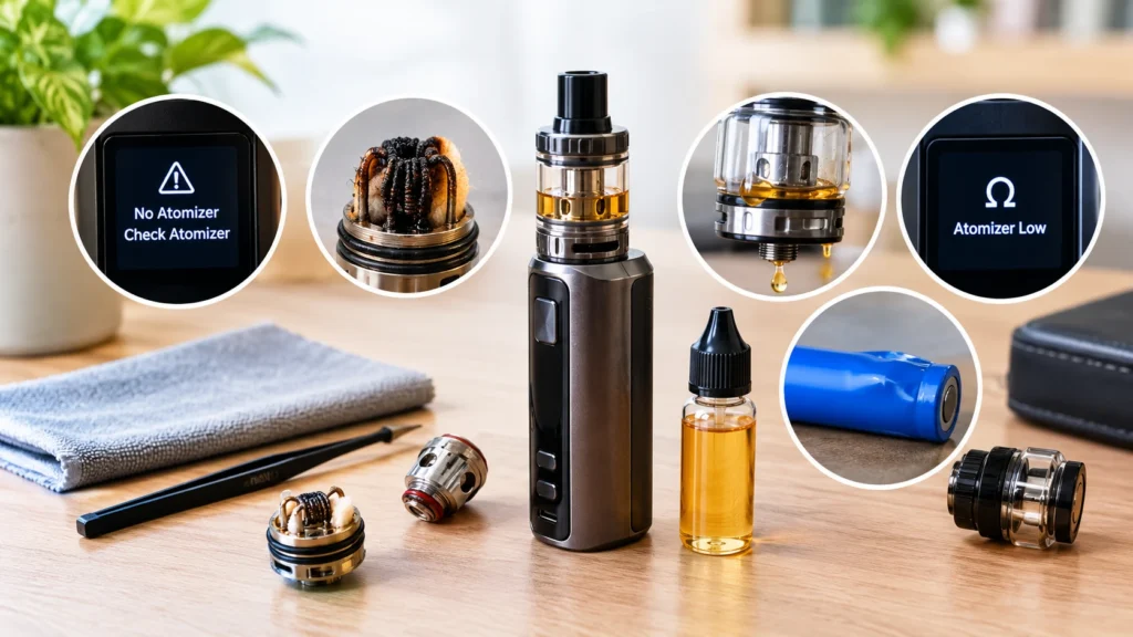 Troubleshoot Common Atomizer Problems
