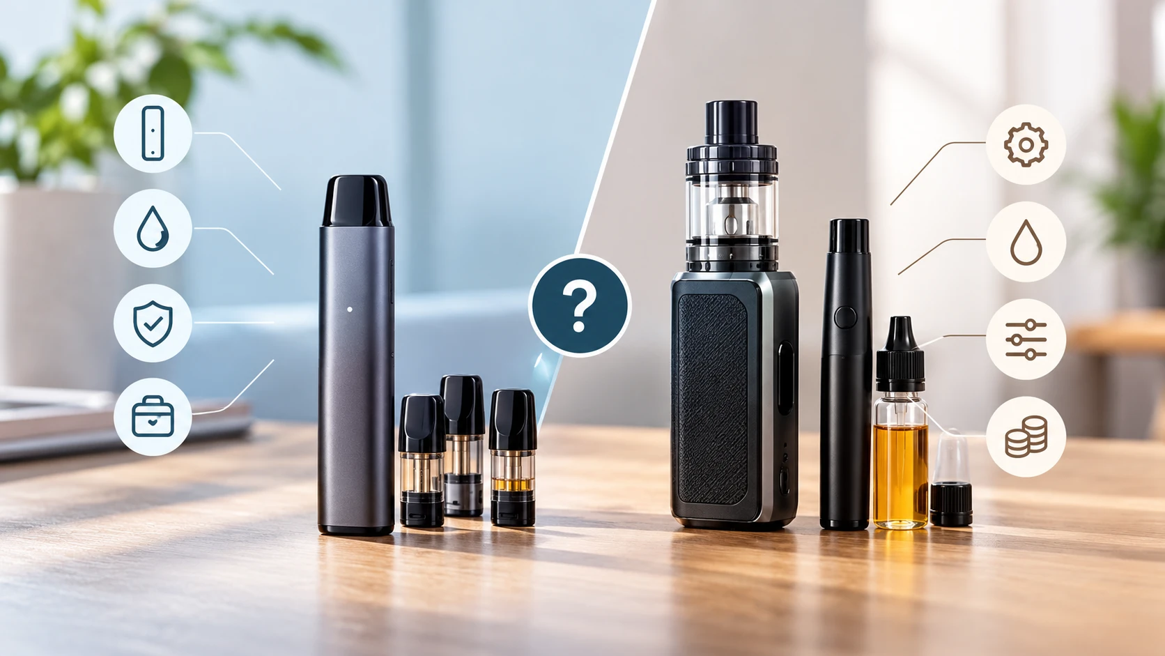 Pod System vs Generic Vape